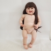 Búp Bê Tái Sinh Thân Gòn BZDOLL Tóc Dài Mắt Xanh 55 cm 22 inch Reborn Vinyl Doll  PVN3404