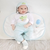 Búp Bê Tái Sinh Thân Gòn Mềm Mại Bé Trai Cười 2 Răng 55 cm 22 inch NPK Reborn Vinyl Doll PVN4416