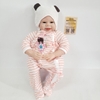 {SALE 50% CÒN 499K} Búp Bê Tái Sinh Thân Gòn Mắt 3D Mềm Mại 55 cm = 22 inch NPK Olivia Reborn Vinyl Doll PVN4413