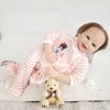 {SALE 50% CÒN 499K} Búp Bê Tái Sinh Thân Gòn Mắt 3D Mềm Mại 55 cm = 22 inch NPK Olivia Reborn Vinyl Doll PVN4413