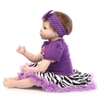 Búp Bê Tái Sinh Thân Gòn Mềm Mại 55 cm = 22 inch NPK Reborn Vinyl Doll (Màu Áo Ngẫu Nhiên) PVN4418