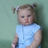 Búp Bê Tái Sinh Thân Gòn Mềm Mại 60 cm = 24 inch Charlotte NPK Reborn Silicon Vinyl Doll PVN5670