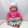 Búp Bê Tái Sinh Thân Gòn Mềm Mại Bé Cười 2 Răng 55 cm = 22 inch NPK Reborn Vinyl Doll PVN4410