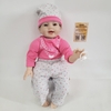 {SALE 50% CÒN 499K} Búp Bê Tái Sinh Thân Gòn Mềm Mại Bé Cười 2 Răng 55 cm = 22 inch NPK Reborn Vinyl Doll PVN4410