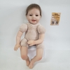 {SALE 50% CÒN 499K} Búp Bê Tái Sinh Thân Gòn Mềm Mại Bé Cười 2 Răng 55 cm = 22 inch NPK Reborn Vinyl Doll PVN4410