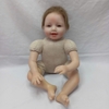Búp Bê Tái Sinh Thân Gòn Mềm Mại Bé Cười 2 Răng 55 cm = 22 inch NPK Reborn Vinyl Doll PVN4410