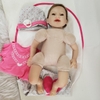Búp Bê Tái Sinh Thân Gòn Mềm Mại Bé Cười 2 Răng 55 cm = 22 inch NPK Reborn Vinyl Doll PVN4410