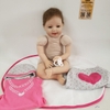 Búp Bê Tái Sinh Thân Gòn Mềm Mại Bé Cười 2 Răng 55 cm = 22 inch NPK Reborn Vinyl Doll PVN4410