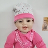 {SALE 50% CÒN 499K} Búp Bê Tái Sinh Thân Gòn Mềm Mại Bé Cười 2 Răng 55 cm = 22 inch NPK Reborn Vinyl Doll PVN4410