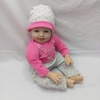 Búp Bê Tái Sinh Thân Gòn Mềm Mại Bé Cười 2 Răng 55 cm = 22 inch NPK Reborn Vinyl Doll PVN4410
