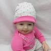 Búp Bê Tái Sinh Thân Gòn Mềm Mại Bé Cười 2 Răng 55 cm = 22 inch NPK Reborn Vinyl Doll PVN4410