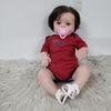 Búp Bê Tái Sinh Thân Gòn Mềm Mại có răng 55 cm = 22 inch Reborn Silicon Vinyl Doll PVN4931