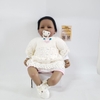 Búp Bê Tái Sinh Thân Gòn Mềm Mại Em Bé Châu Phi 2 Răng 55 cm = 22 inch NPK Reborn Vinyl Doll PVN4447