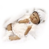 Búp Bê Thân Gòn Mềm Mại Em Bé Châu Phi 55 cm 22 inch NPK Reborn Vinyl Doll PVN4411