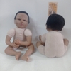 Búp Bê Thân Gòn Mềm Mại Em Bé Châu Phi 55 cm 22 inch NPK Reborn Vinyl Doll PVN4411