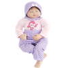 Búp Bê Tái Sinh Thân Gòn Mềm Mại Em Bé Ngủ Đông 55 cm = 22 inch NPK Reborn Vinyl Doll PVN4414