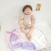 Búp Bê Tái Sinh Thân Gòn Mềm Mại Em Bé Ngủ Đông 55 cm = 22 inch NPK Reborn Vinyl Doll PVN4414