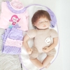 Búp Bê Tái Sinh Thân Gòn Mềm Mại Em Bé Ngủ Đông 55 cm = 22 inch NPK Reborn Vinyl Doll PVN4414