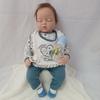 (Đủ mẫu) Búp Bê Tái Sinh 55 cm = 22 inch Thân Gòn Mềm Mại  NPK Reborn Vinyl Doll (Hàng Tồn Kho}