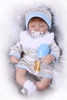 Búp Bê Tái Sinh Thân Gòn Mềm Mại Em Bé Ngủ Đông NPK 16 inch 40 cm Reborn Vinyl Doll PVN4371