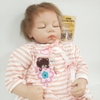 Búp Bê Tái Sinh Thân Gòn Mềm Mại Em Bé Ngủ Đông Olivia 55 cm = 22 inch NPK Reborn Vinyl Doll PVN4412