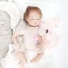 Búp Bê Tái Sinh Thân Gòn Mềm Mại Em Bé Ngủ Đông Olivia 55 cm = 22 inch NPK Reborn Vinyl Doll PVN4412