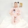 Búp Bê Tái Sinh Thân Gòn Mềm Mại Em Bé Ngủ Đông Olivia 55 cm = 22 inch NPK Reborn Vinyl Doll PVN4412