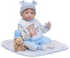 Búp Bê Tái Sinh Thân Gòn Mềm Mại Mắt 3D 55 cm = 22 inch NPK Reborn Vinyl Doll PVN4420