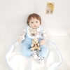 Búp Bê Tái Sinh Thân Gòn Mềm Mại Mắt 3D 55 cm = 22 inch NPK Reborn Vinyl Doll PVN4420