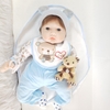 Búp Bê Tái Sinh Thân Gòn Mềm Mại Mắt 3D 55 cm = 22 inch NPK Reborn Vinyl Doll PVN4420