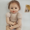 Búp Bê Tái Sinh Thân Gòn Mềm Mại Mắt 3D 55 cm = 22 inch NPK Reborn Vinyl Doll PVN4438