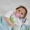 Búp Bê Tái Sinh Thân Gòn Mềm Mại Mắt 3D 55 cm = 22 inch NPK Reborn Vinyl Doll PVN4438