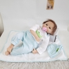 Búp Bê Tái Sinh Thân Gòn Mềm Mại Mắt 3D 55 cm = 22 inch NPK Reborn Vinyl Doll PVN4438