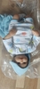 Búp Bê Tái Sinh Thân Gòn Mềm Mại Mắt 3D Áo Xanh NPK 16 inch 40 cm Open Eyse Reborn Vinyl Doll PVN4369