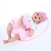 Búp Bê Tái Sinh Thân Gòn Mềm Mại Mắt 3D Cười 2 Răng 55 cm = 22 inch NPK Reborn Vinyl Doll PVN4448