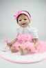 Búp Bê Tái Sinh Thân Gòn Mềm Mại Mắt 3D Cười 2 Răng 55 cm = 22 inch NPK Reborn Vinyl Doll PVN4448