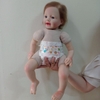 Búp Bê Tái Sinh Thân Gòn Mềm Mại Cười 2 răng 55 cm = 22 inch NPK Reborn Vinyl Doll PVN4406