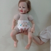 Búp Bê Tái Sinh Thân Gòn Mềm Mại Mắt 3D Cười 2 Răng 55 cm = 22 inch NPK Reborn Vinyl Nude Doll PVN4449