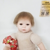 Búp Bê Tái Sinh Thân Gòn Mềm Mại Đầm Đỏ 55 cm = 22 inch NPK Reborn Vinyl Doll PVN5331