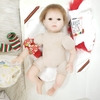 Búp Bê Tái Sinh Thân Gòn Mềm Mại Đầm Đỏ 55 cm = 22 inch NPK Reborn Vinyl Doll PVN5331