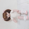 Búp Bê Tái Sinh Thân Gòn Mềm Mại NPK Tóc 2 Chùm 50 cm = 20 inch Pink Princess Dress Girl Baby Reborn Vinyl Doll PVN4644