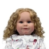 Búp Bê Tái Sinh Thân Gòn Mềm Mại Tóc Cắm Màu Vàng 60 cm = 24 inch Maddie Reborn Silicon Vinyl Doll PVN4932