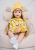 Búp Bê Tái Sinh Thân Gòn Mềm Mại Tóc Vàng KEIUMI Joom 60 cm = 24 inch Reborn Silicon Vinyl Doll PVN5100