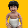 Búp Bê Tái Sinh Thân Gòn Mềm Mại Trai Nude 71 cm = 28 inch NPK Reborn Silicon Vinyl Doll PVN5472