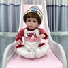 Búp Bê Tái Sinh Thân Gòn Mềm Mại Tutti 55 cm = 22 inch Reborn Silicon Vinyl Doll Đồ Chơi Quà Tặng Dễ Thương Cho Bé PVN4930