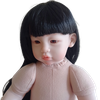 Búp Bê Tái Sinh Thân Gòn NPK Mặt Hàn Quốc Tóc Dài 50 cm 20 inch Silicon Reborn Vinyl Doll PVN4906