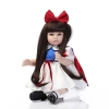 Búp Bê Thân Gòn NPK Mềm Mại Môi Cong Bạch Tuyết 50 cm = 20 inch Reborn Vinyl Doll PVN3920