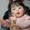 Búp Bê Tái Sinh Thân GònMềm Mại Meilien 60 cm = 24 inch Reborn Silicon Vinyl Doll PVN8278