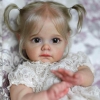 Búp Bê Tái Sinh Thân Nhựa Cao Cấp 55 cm = 22 inch Công Chúa Maggi Reborn Vinyl Doll PVN8281