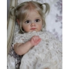 Búp Bê Tái Sinh Thân Nhựa Cao Cấp 55 cm = 22 inch Công Chúa Maggi Reborn Vinyl Doll PVN8281